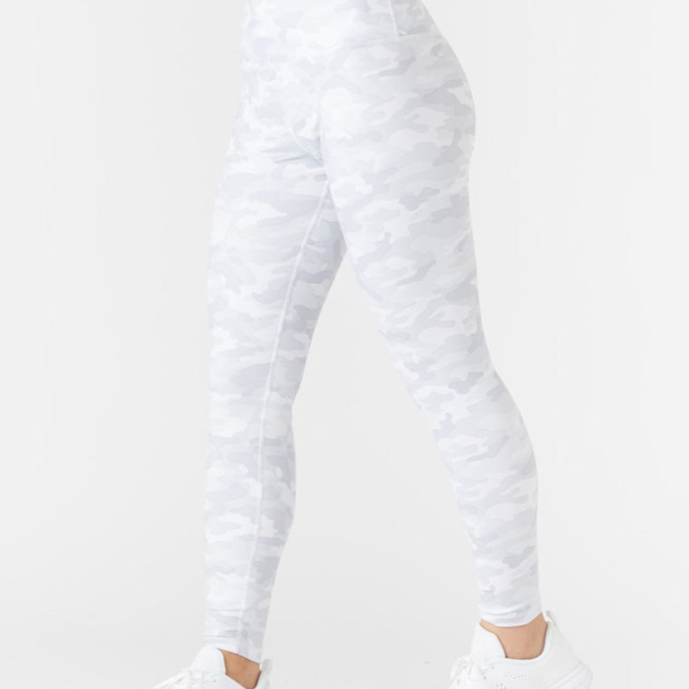 Glyder High Power Legging White Camo